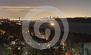 Bronx and Hudson river