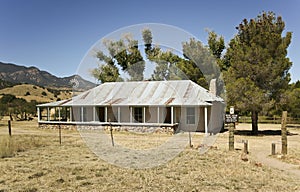 A View of the Brown Canyon Ranch House