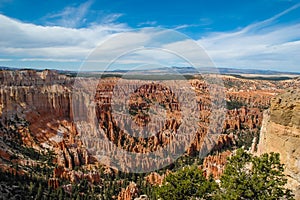 A view of the Bryce Canyon, Utah, USA