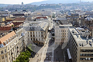 View on Budapest from St. Stephen's Basilica. Hungary