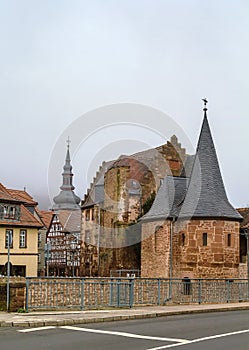 View of Budingen, Germany