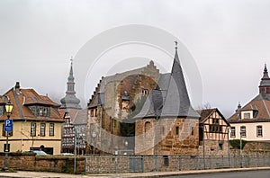 View of Budingen, Germany