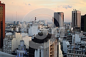 View of Buenos Aires, Argentina, 18th of February of 2017