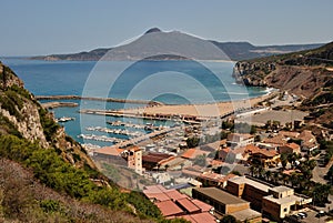 View of Buggerru town