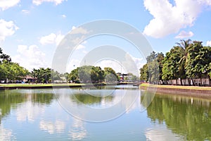 View of Buriram Town