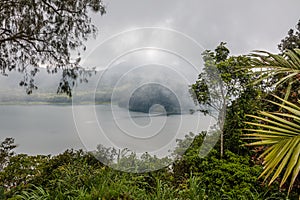 View of Buyan lake, Bali, Indonesia