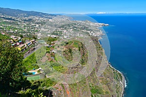 View from Cabo Girao - Madeira Island, Portugal