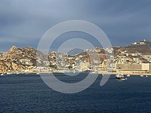 View of Cabo San Lucas in Mexico