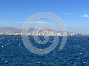 View of Cabo San Lucas in Mexico