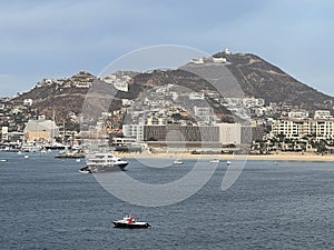 View of Cabo San Lucas in Mexico