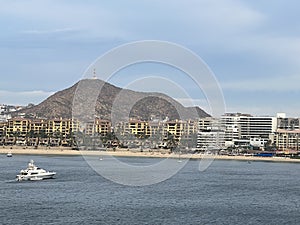 View of Cabo San Lucas in Mexico