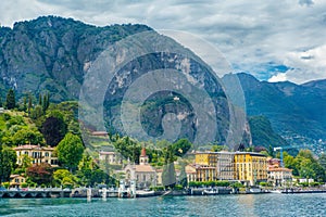 View on Cadenabbia, on the shore of Lake Como