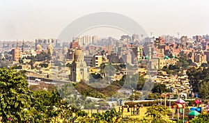 View of Cairo from Al-Azhar Park