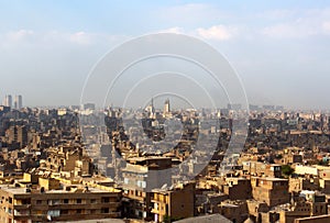 The view on Cairo from top