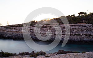 View of Cala Greca, Lampedusa