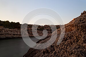 View of Cala Greca, Lampedusa