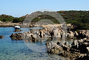 View of Cala Mortale beach