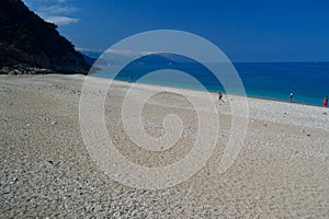 View of Cala Sisine beach