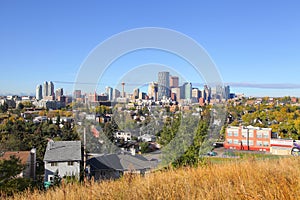 View of the Calgary, Alberta skyline