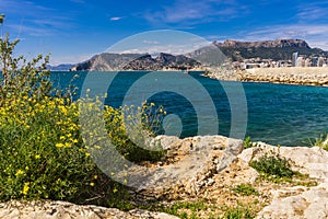 View of Calpe from the Parc Natural del Penyal d\'Ifac