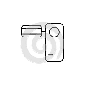 view camera icon. Element of simple icon for websites, web design, mobile app, info graphics. Thin line icon for website design an