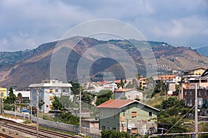 View of Campora San Giovanni town in Italy photo