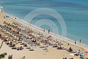 View of Can Pastilla beach Majorca