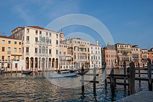 View of the Canal Grande, Venice, Italy