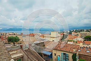 View of Cannes from the Le Suquet hill