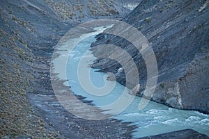 View of the Canyon of the Rio de Las Vueltas, National Park de los Glaciares, Argentina