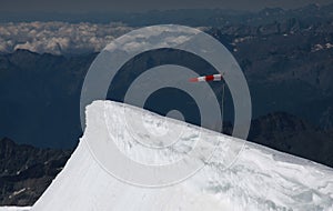 View from capanna margherita