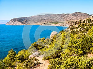 View of Cape Ai-Fock in Crimea