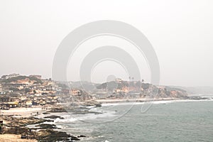 View of Cape Coast in Ghana