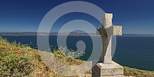 View from Cape Finisterre, La Coruña, Spain