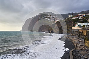 View of Cape GirÃ£o in Camara de Lobos, Madeira