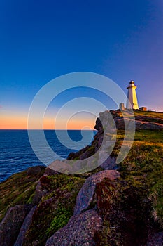 Cape Spear Lighthouse at Newfoundland