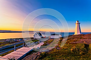 Cape Spear Lighthouse at Newfoundland