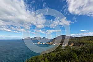 View from Cape Tourville Lighthouse lookout, Freycinet National