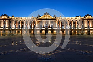 View of Capitole or City Hall is the municipal administration of the Toulouse city