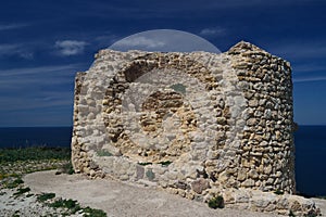 View of Capo Mannu coast