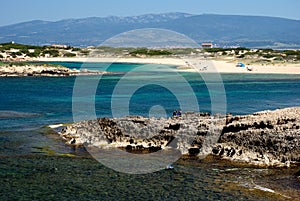 View of Capo Mannu coast