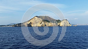 View of Capo Miseno, in the Gulf of Pozzuoli. Phlegraean Fields.