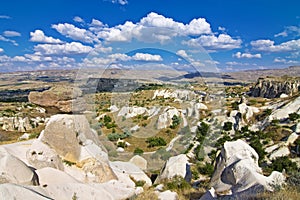 A view of cappadocia