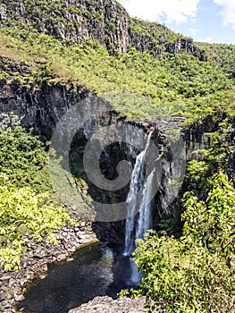 View of Caracol waterfall - Canela