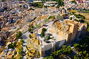 View of Caravaca de la Cruz cityscape photo