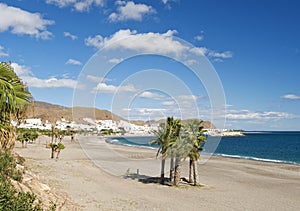View of Carboneras Beach