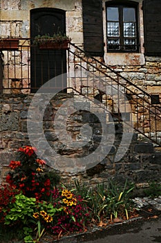 View of Carennac, Dordogne, France photo