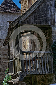 View of Carennac, Dordogne, France