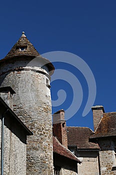 View of Carennac, Dordogne, France