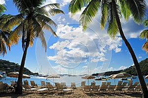 View from Caribbean Beach